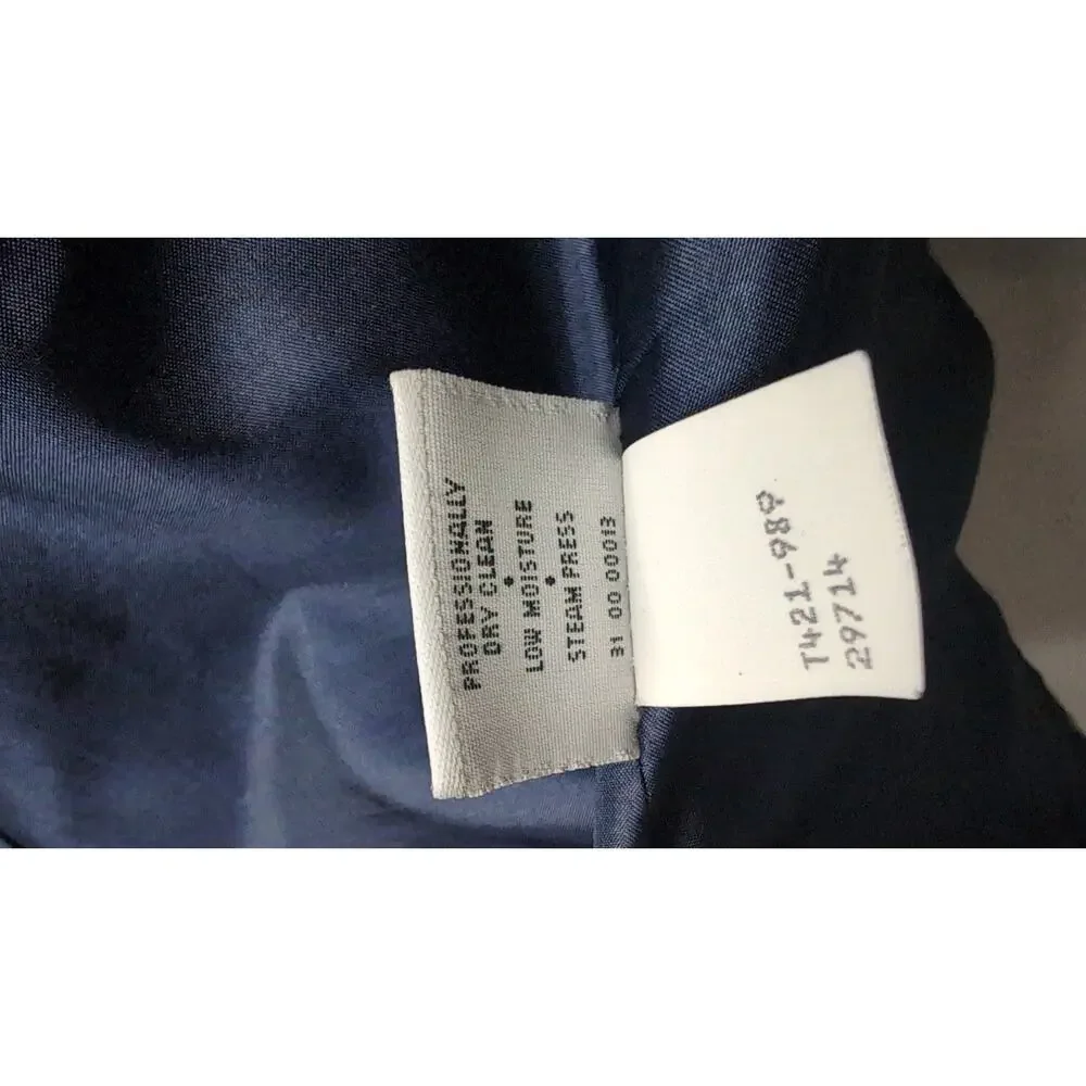 Vintage Pendleton Plaid Wool Blazer Size 12 Preppy Career Academia Jacket